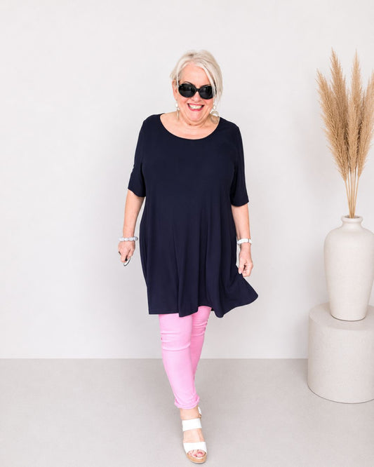 Tunika – EASY FLOW schwarz