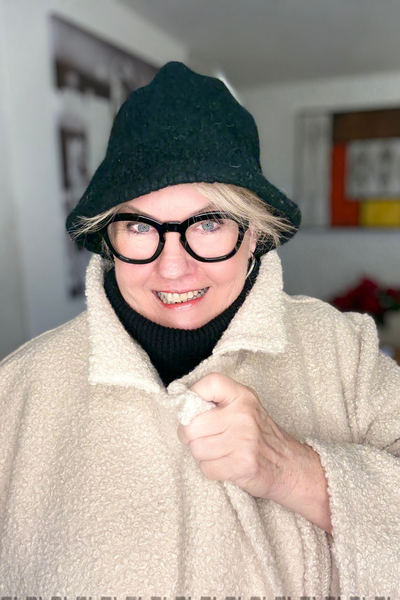 Kuschelhut - Stylische Wintermütze für Damen von ital. Fashion