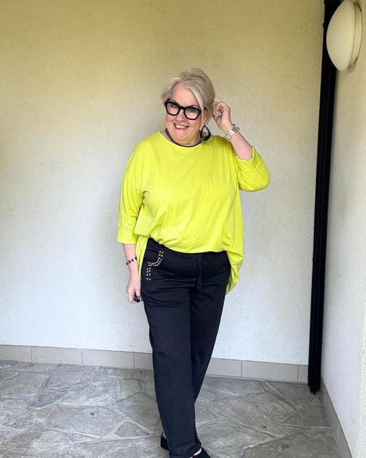 SHIRT "LIVIA" - kiwi