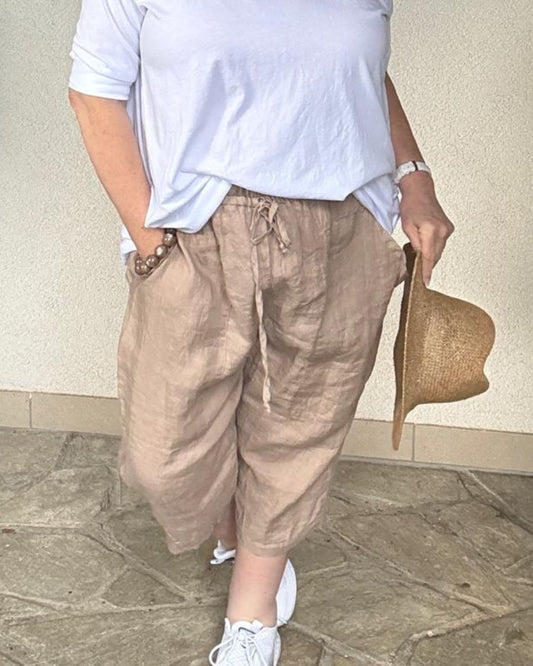 LEINENHOSE "NORA"