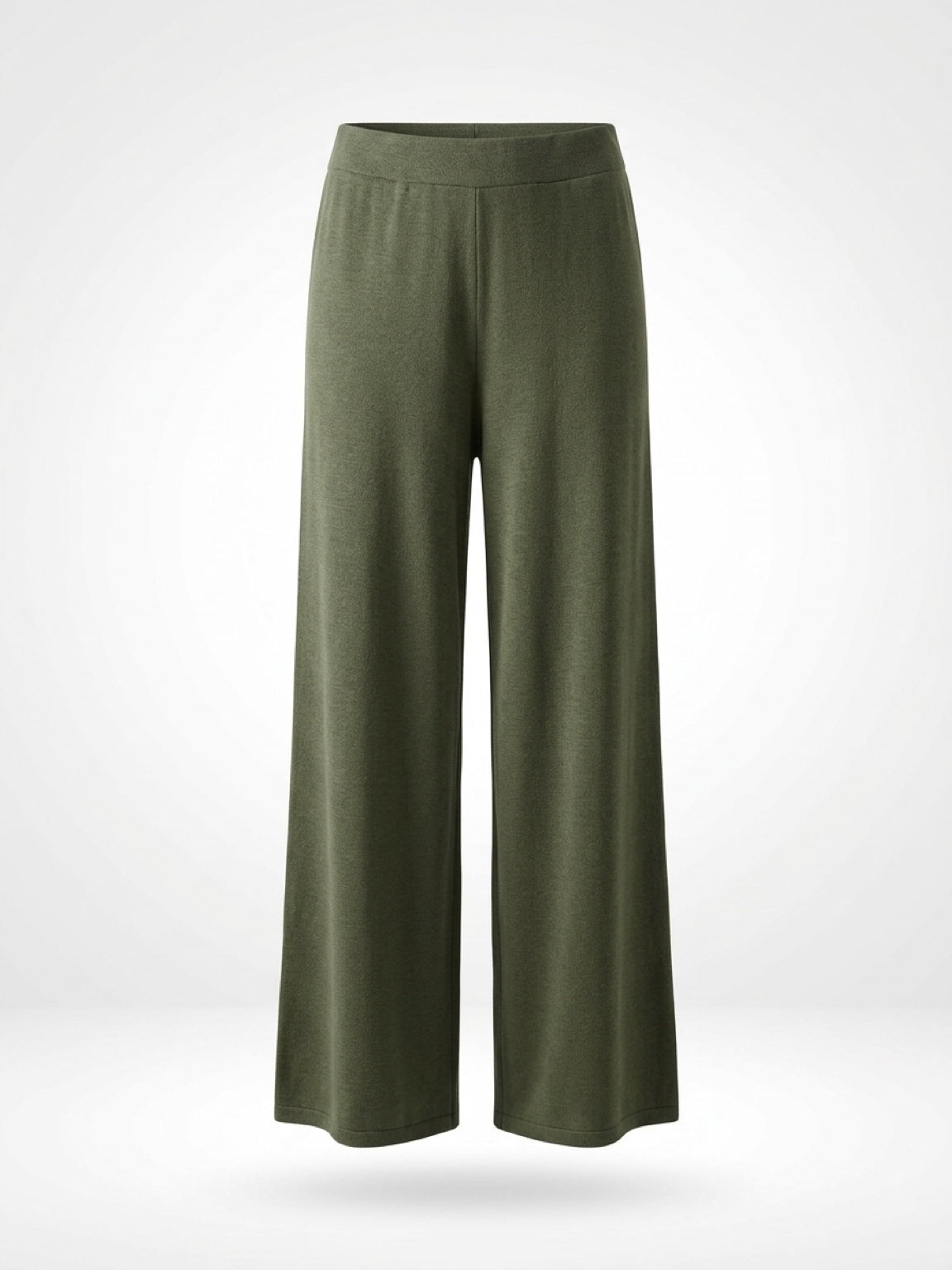 Hose MATERA - Khaki in Strickoptik