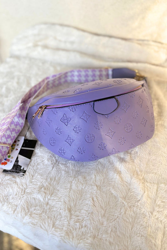 Crossbody-Bag „Lila & Creme“