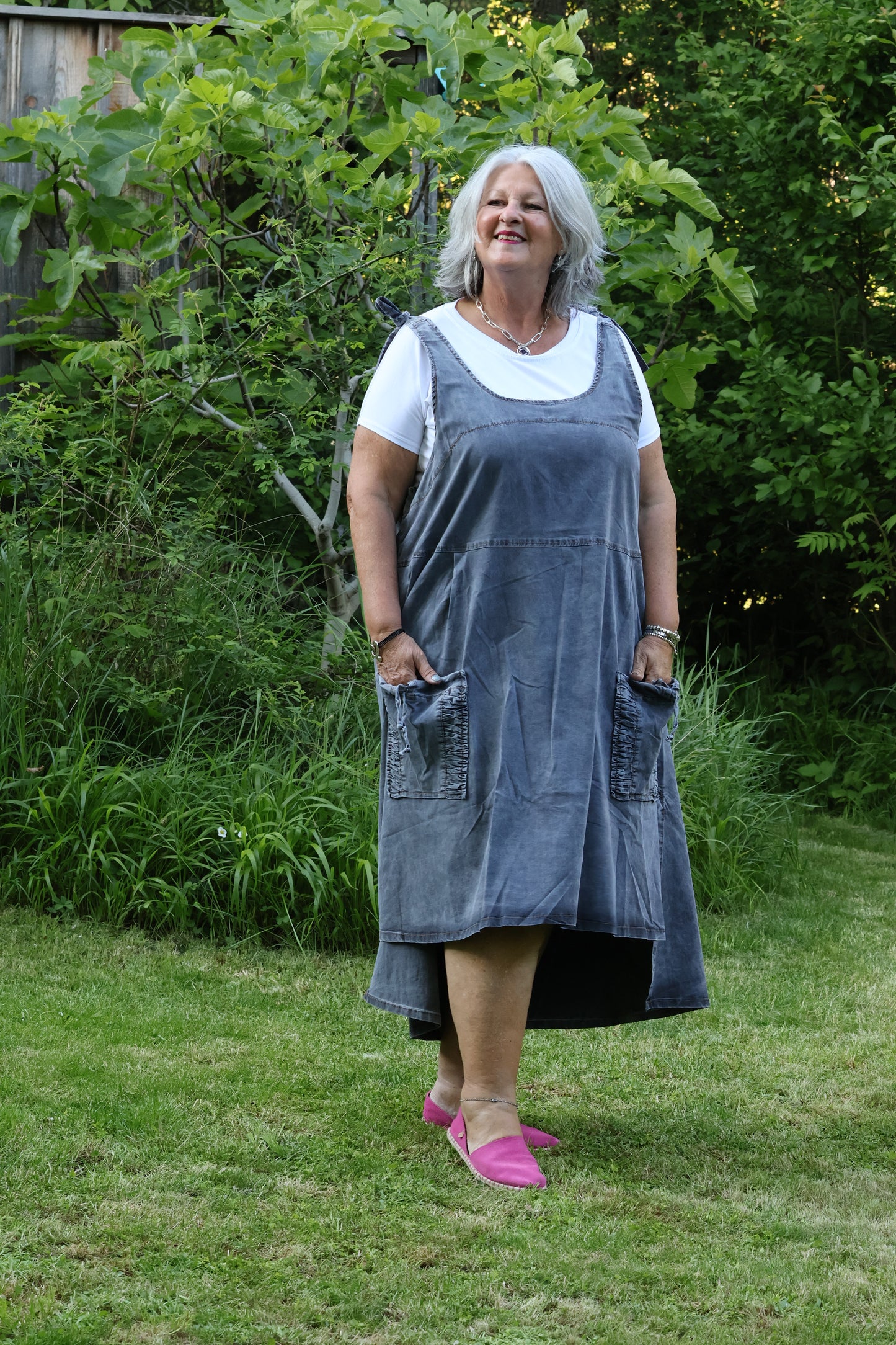 Denim-Look zum Wohlfühlen – Jeanskleid