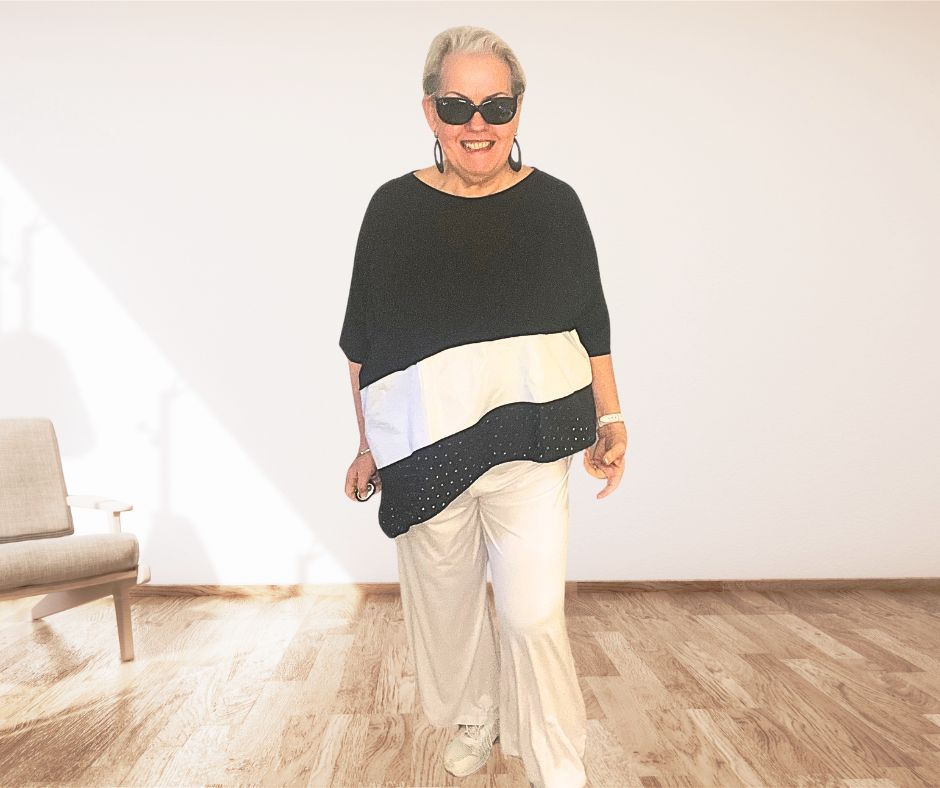 OVERSIZE-Teilchen "black & white" von Luukaa