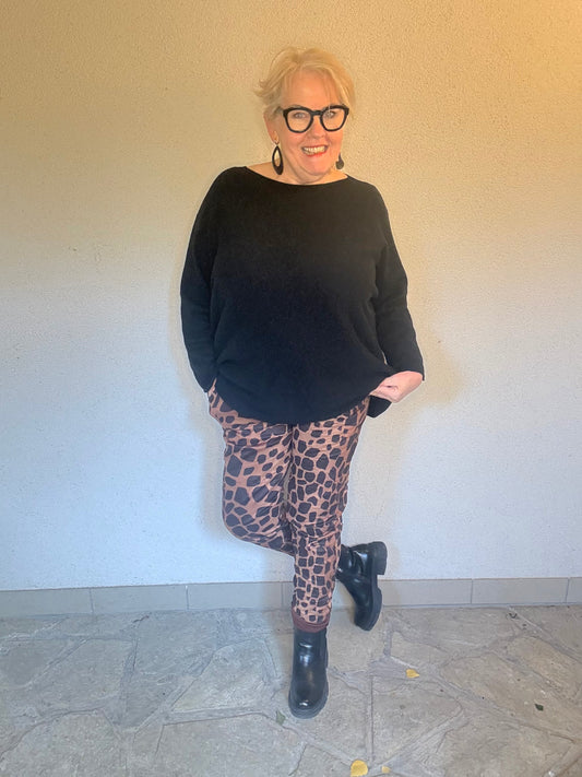 Giraffen Hose – wild & cozy