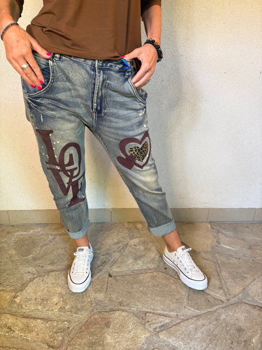 Jeans LOVE & HEART