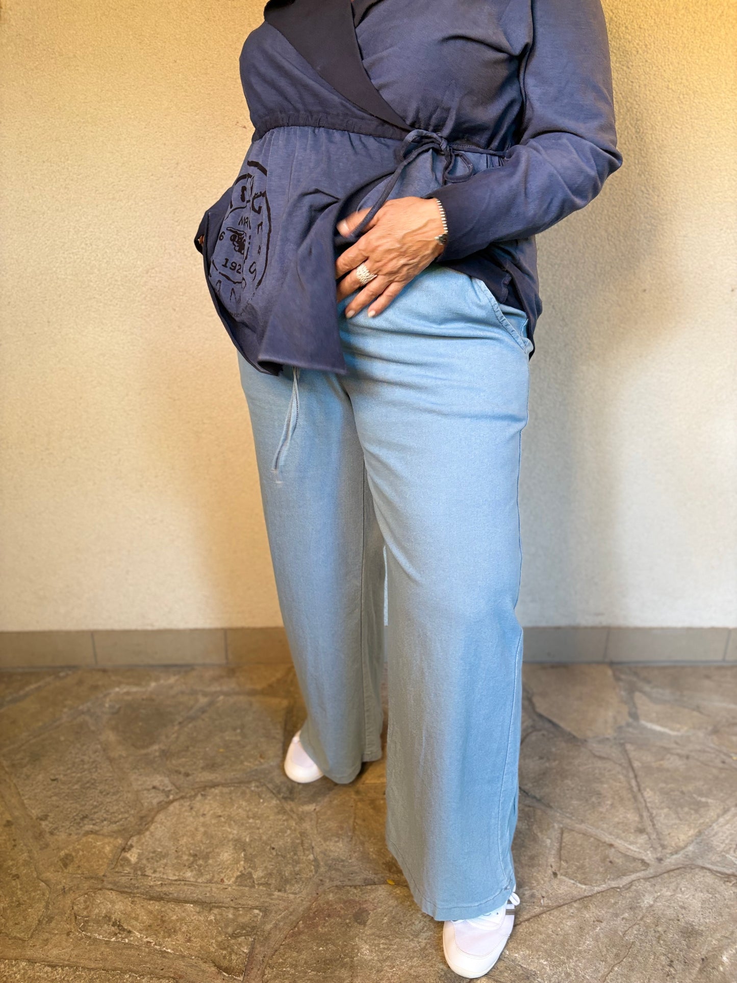 Wide-Leg Jeans in hellblau – Easy. Cool. Everyday.