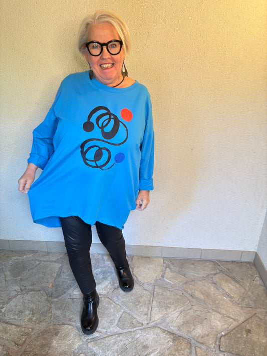 Sweater – Rot oder Blau, Hauptsache WOW