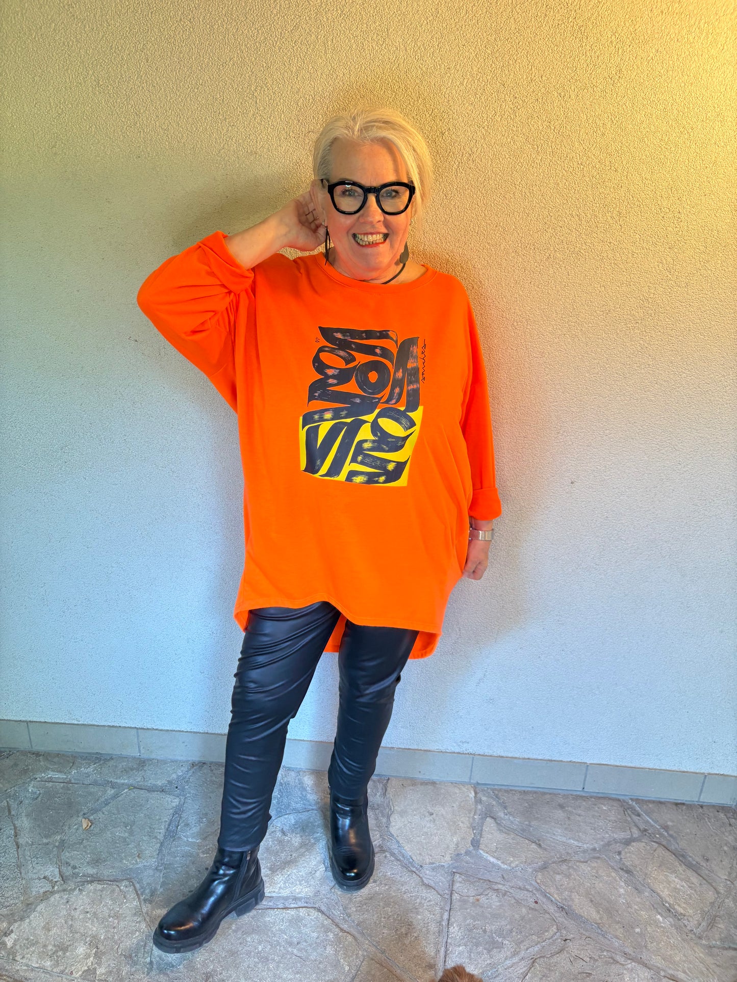 Statement-Sweater für starke Kurven