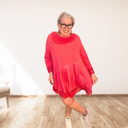 Tunika mit Mesh-Einsätzen - Vincenco Allocca