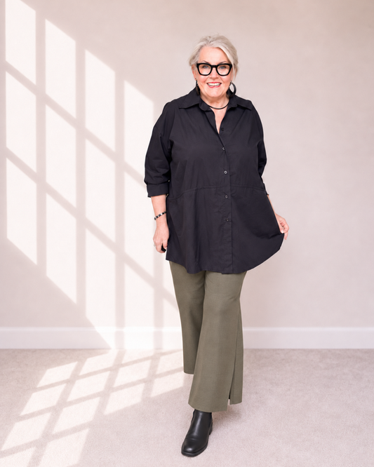 Bluse ROM - Schwarz