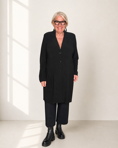 Longblazer AZZURA - Schwarz