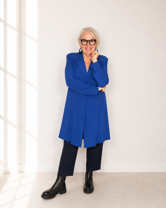 Longblazer AZZURRA - Royalblau