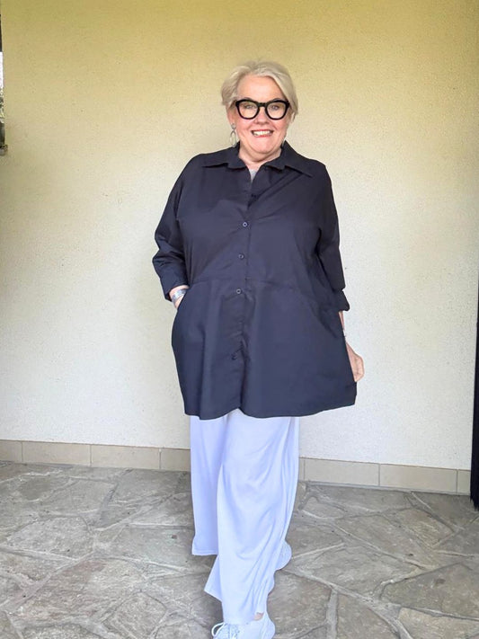 Bluse – DUNKELBLAU