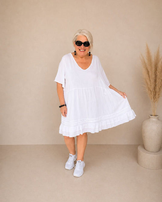CAPRI – Musselin Tunika OVERSIZE | 2 Farben