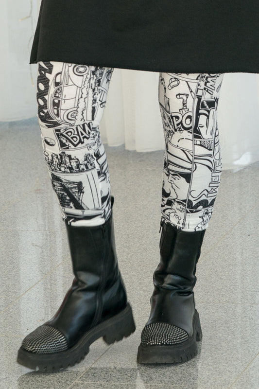 Legging DYB – Comic Chic für smarte Girls