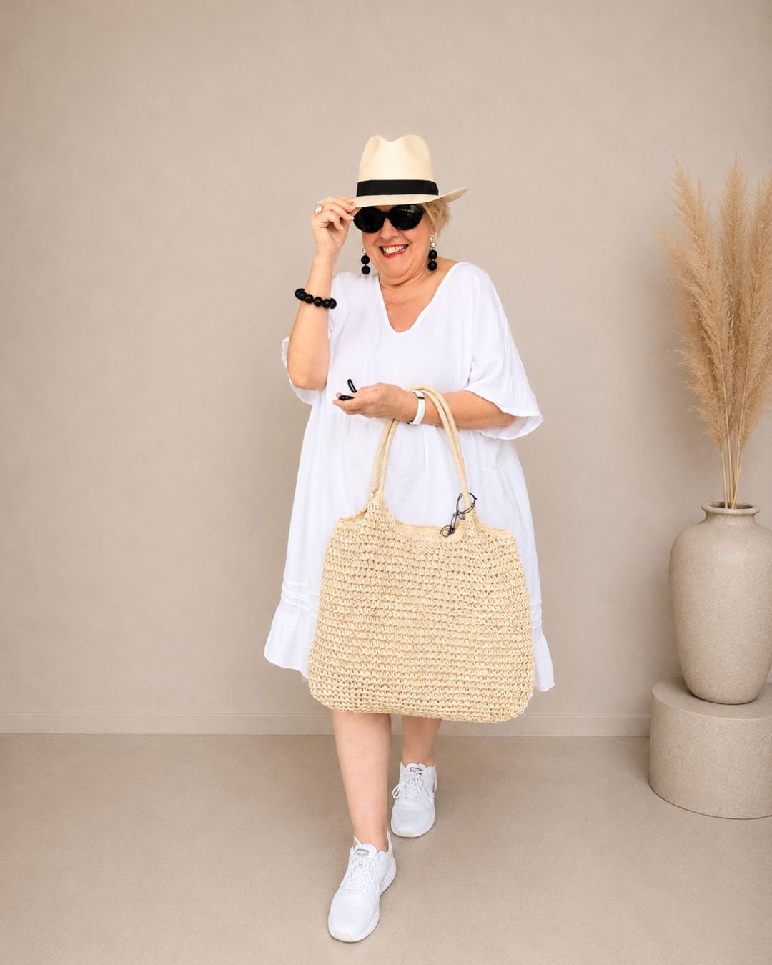 CAPRI – Musselin Tunika OVERSIZE | 2 Farben