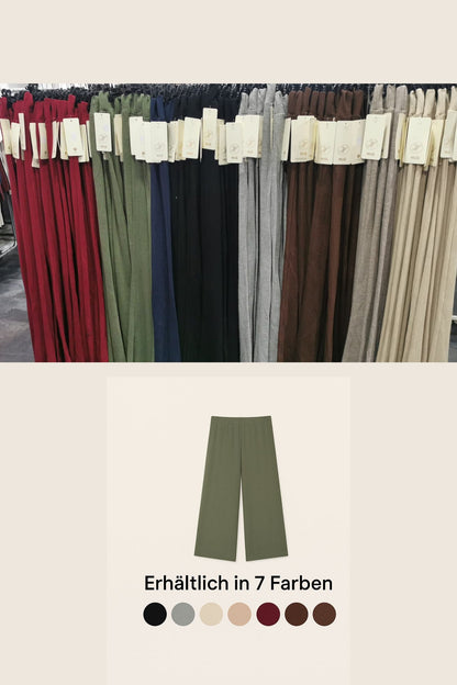 Weite Komfort-Hose – soft, leicht & figurschmeichelnd