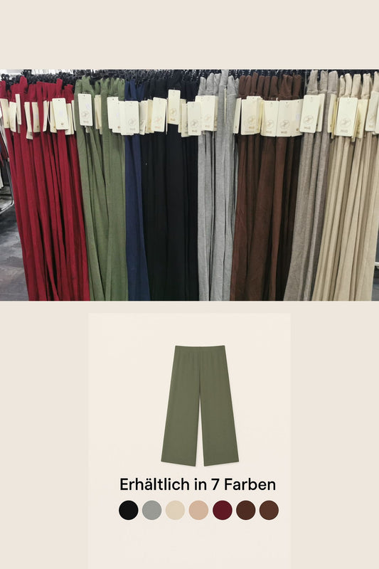 Weite Komfort-Hose – soft, leicht & figurschmeichelnd
