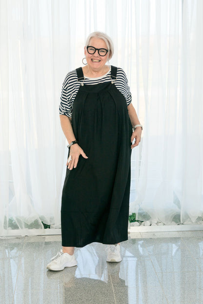 Trägerkleid – locker fallend, mit viel Raum
