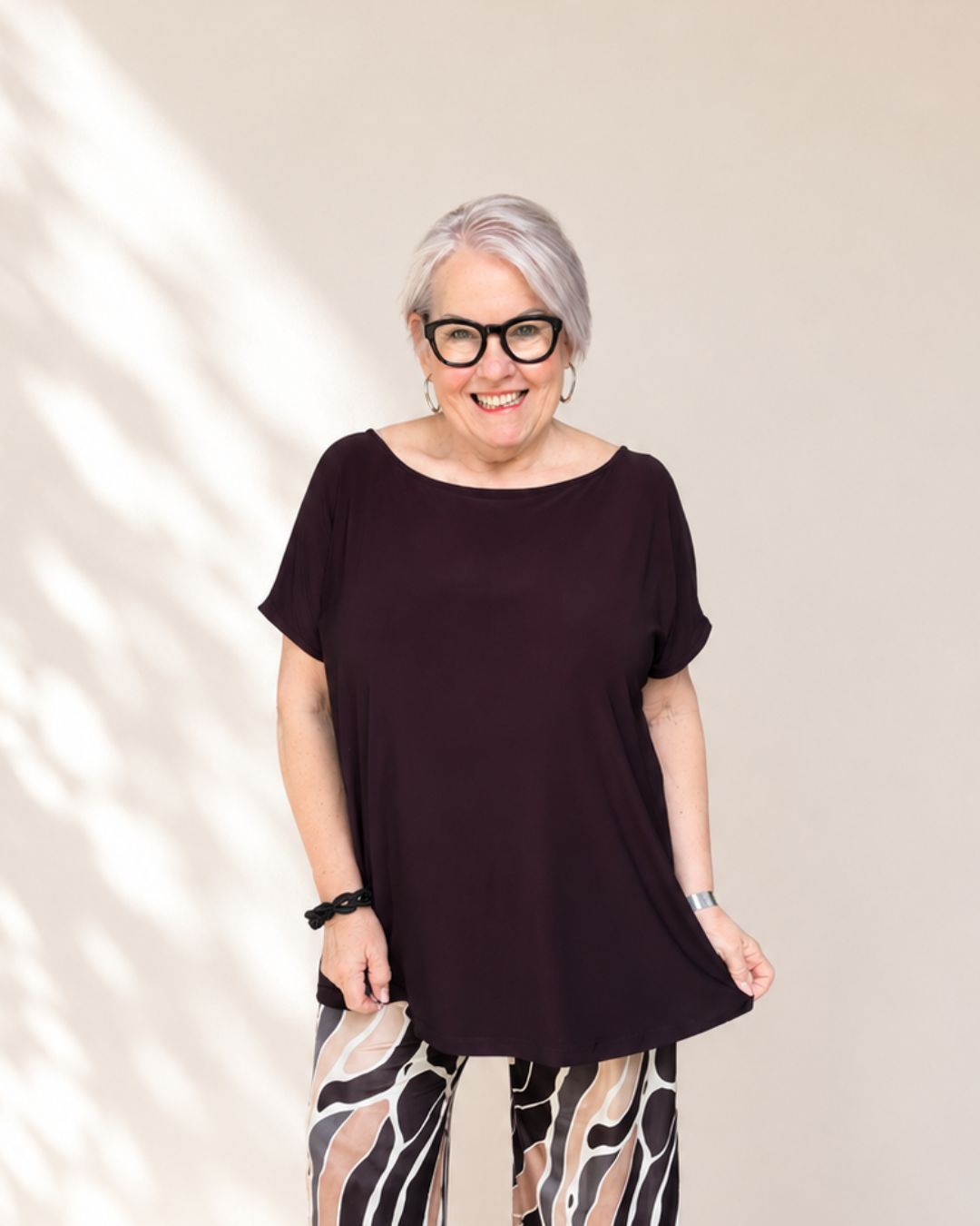 GINA Shirt - Schwarz