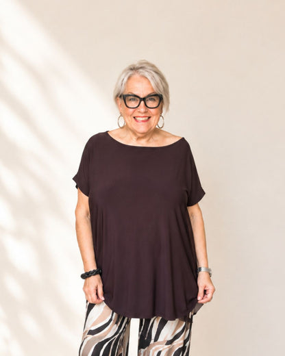 GINA Shirt - Schwarz