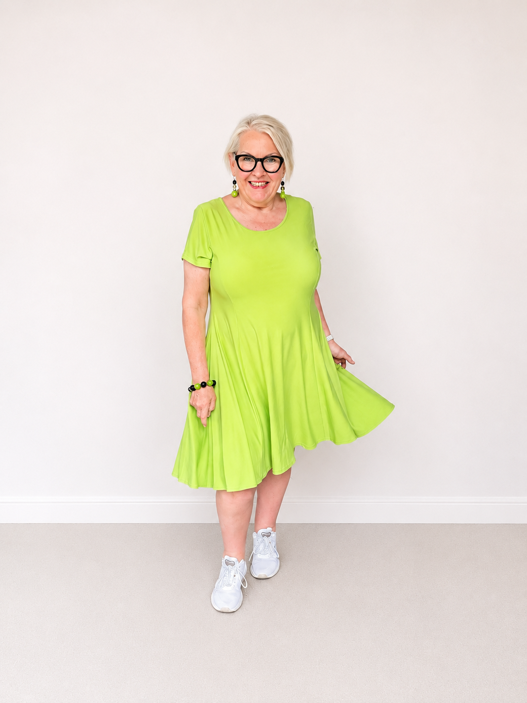 Kleid LIMEA -Kiwi