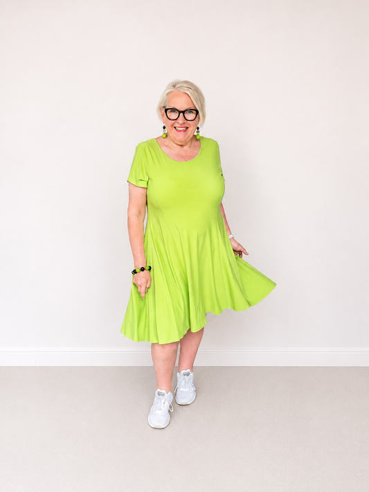 Kleid LIMEA -Kiwi