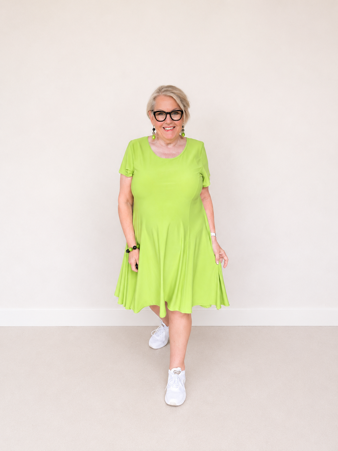 Kleid LIMEA -Kiwi