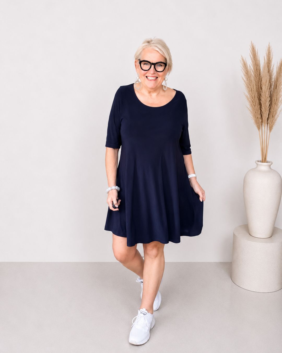 Tunika – EASY FLOW schwarz