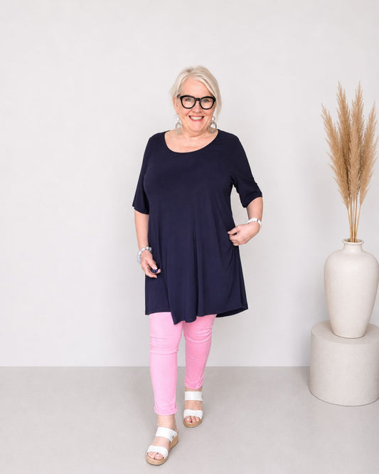 Tunika – EASY FLOW schwarz
