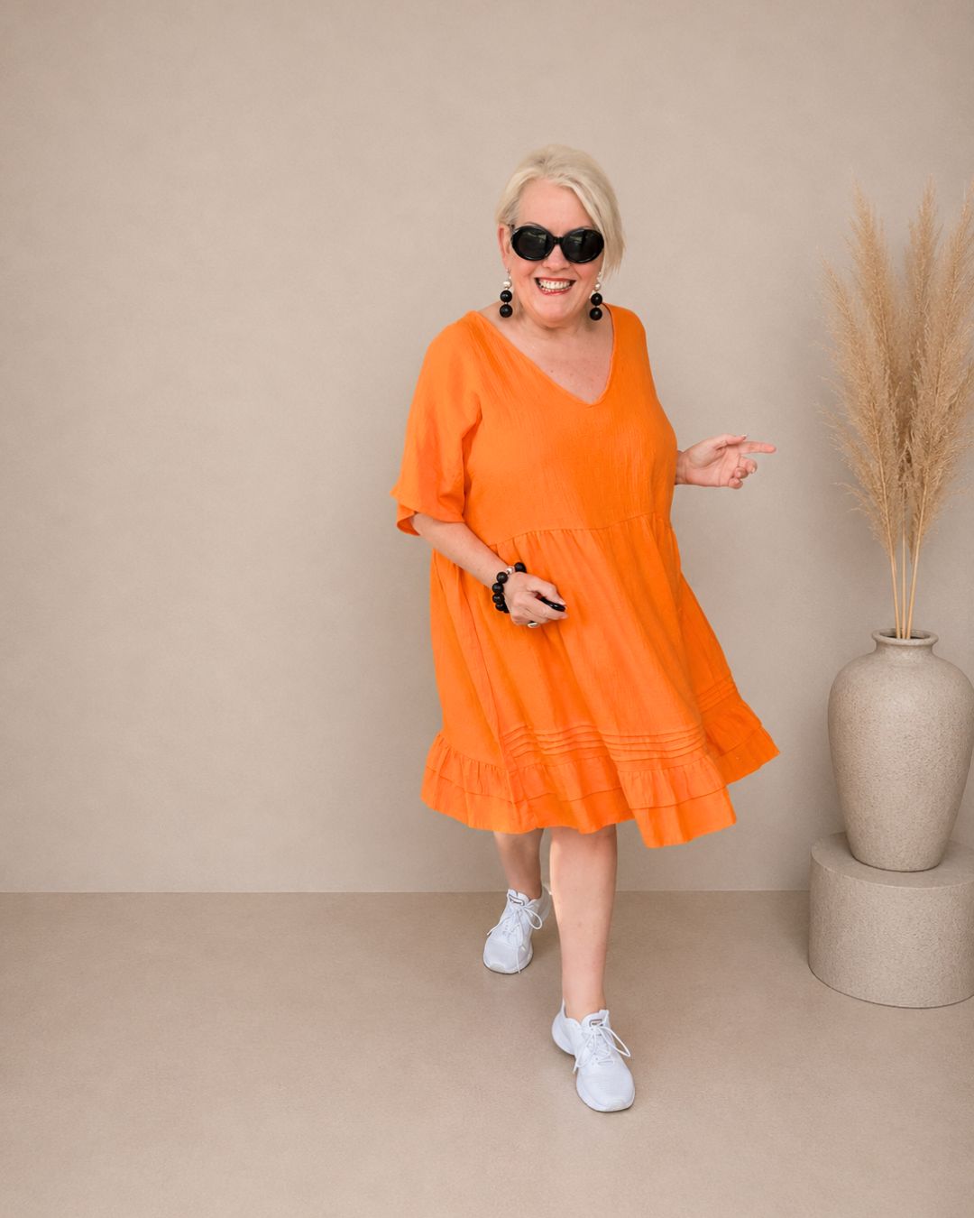 CAPRI – Musselin Tunika OVERSIZE | 2 Farben