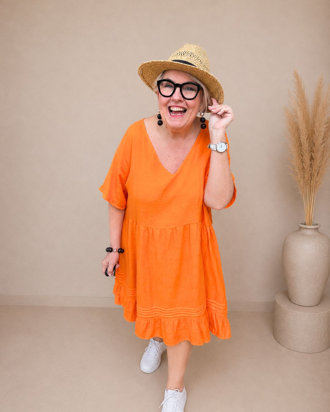 CAPRI – Musselin Tunika OVERSIZE | 2 Farben