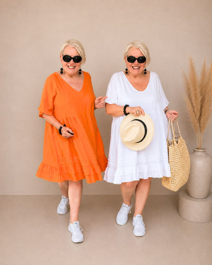 CAPRI – Musselin Tunika OVERSIZE | 2 Farben