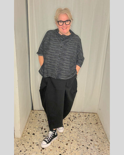 Oversize-Rock "Street Queen" – Schwarz