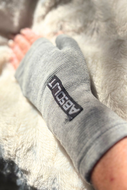 Absolut Pure – Handschuhe in Grau