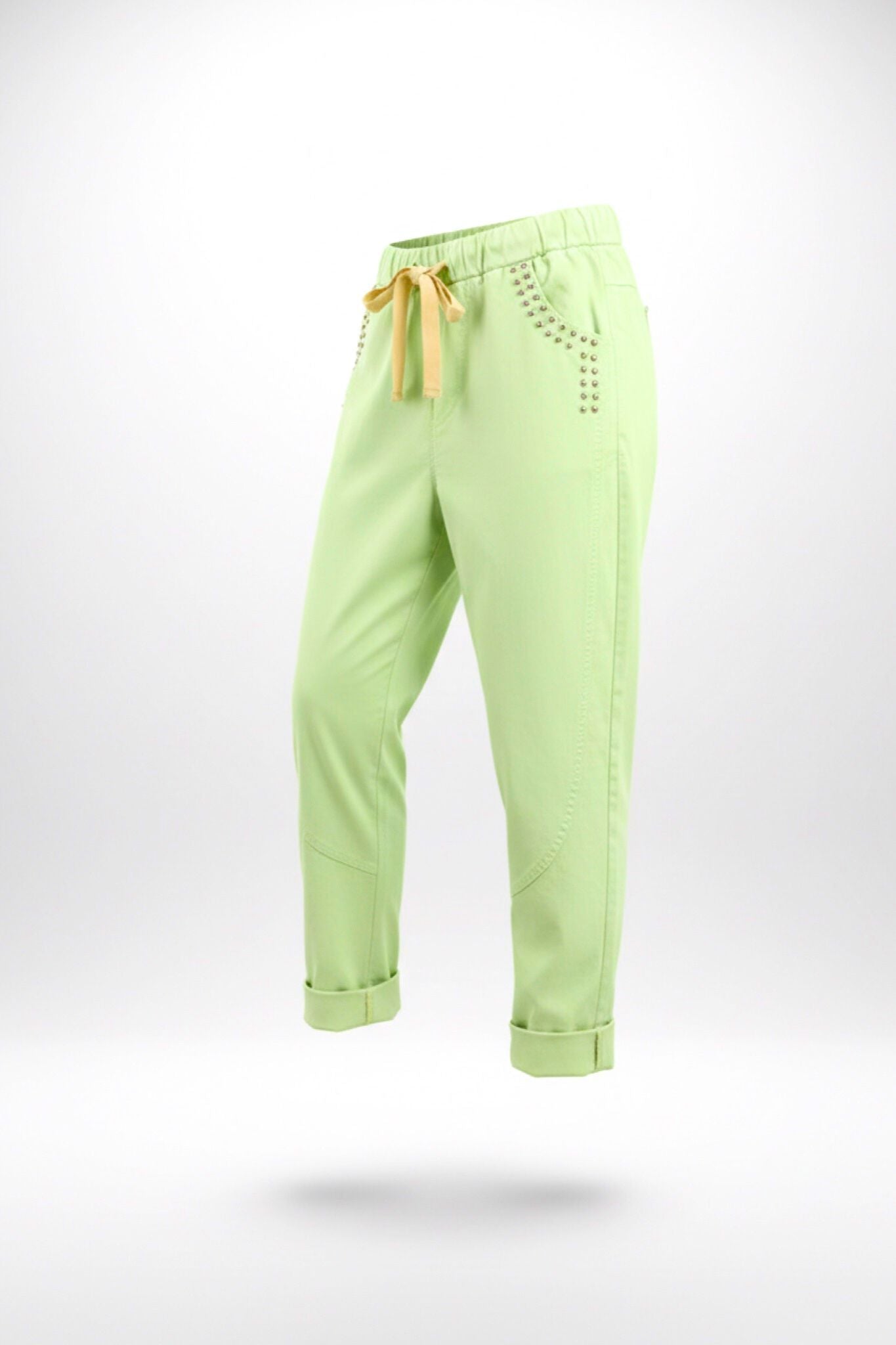 Hose mit Nieten-Details - verschiedene Farben