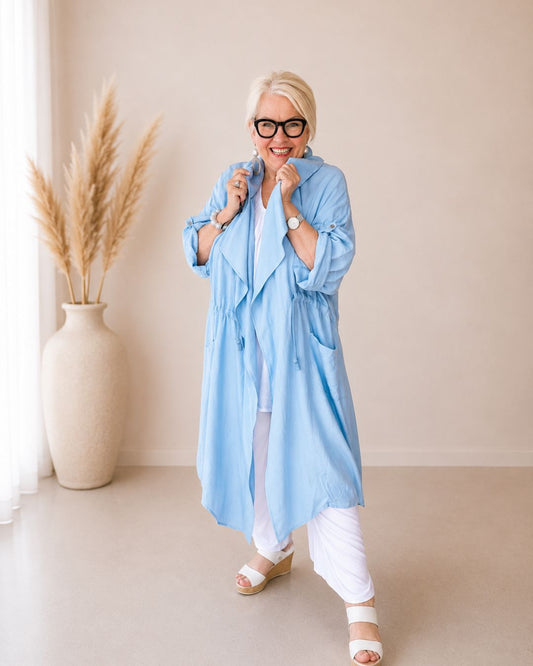 Mantel ICONIC Baby Blue