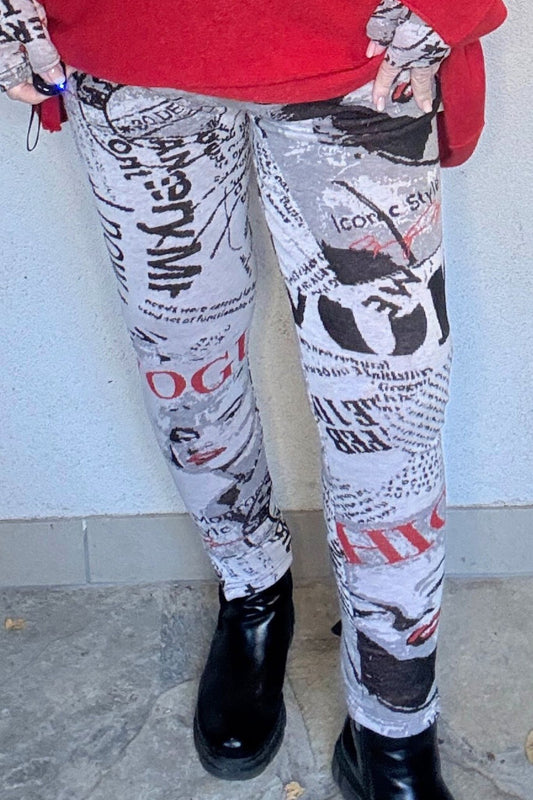 ABSOLUT Print-Leggings – „Vogue Art“ Style