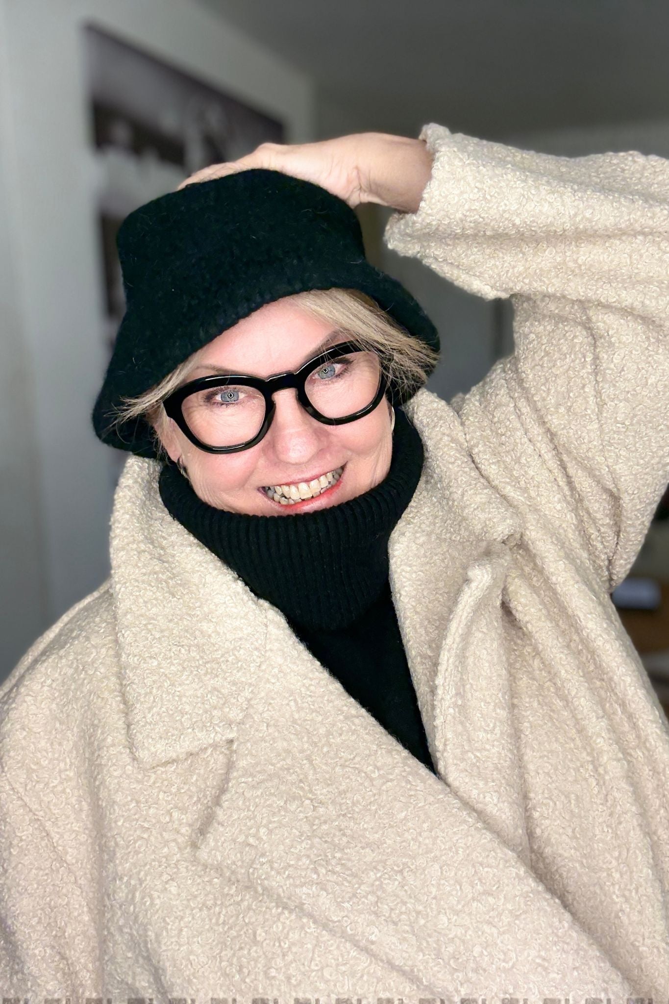 Kuschelhut - Stylische Wintermütze für Damen von ital. Fashion