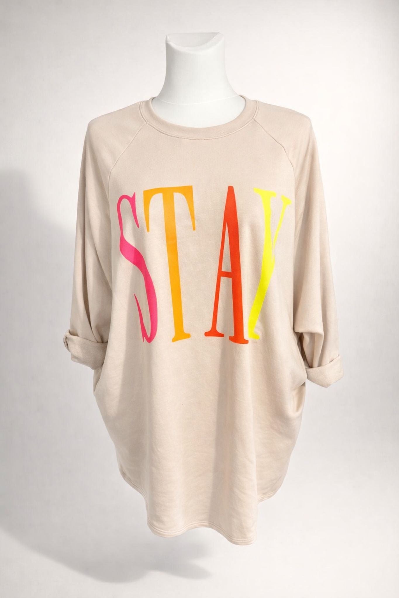 Oversize Sweatshirt „STAY“
