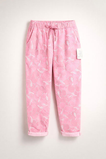 Florale Print-Hose