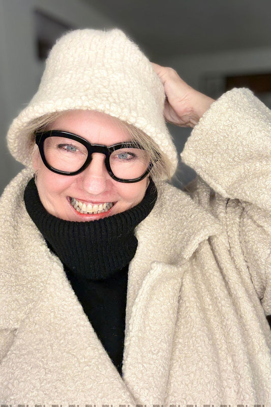 Kuschelhut - Stylische Wintermütze für Damen von ital. Fashion