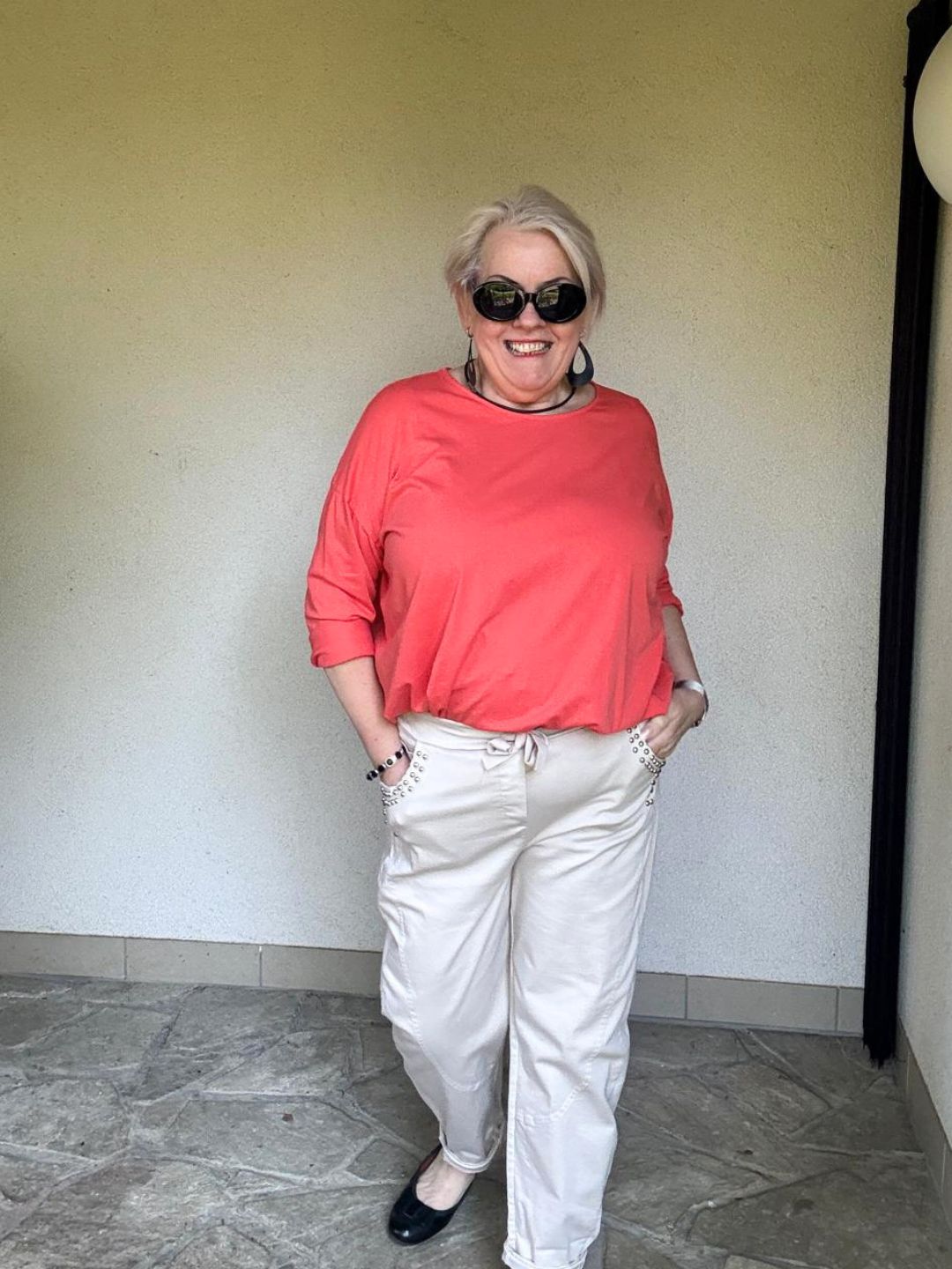 SHIRT "LIVIA" - orange
