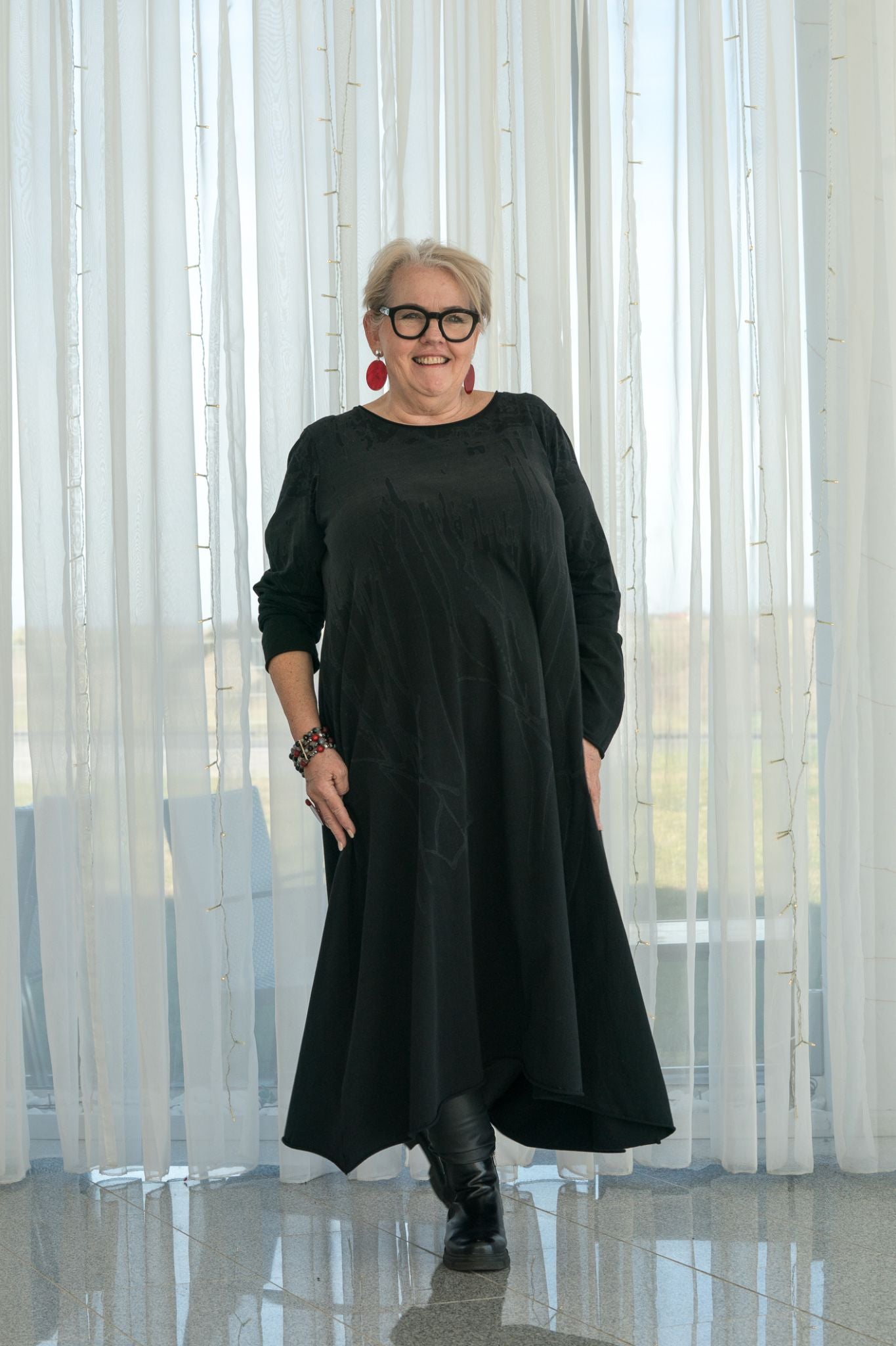 Oversize-Kleid Schwarz von Luukaa – Elegant, Lässig & Zeitlos