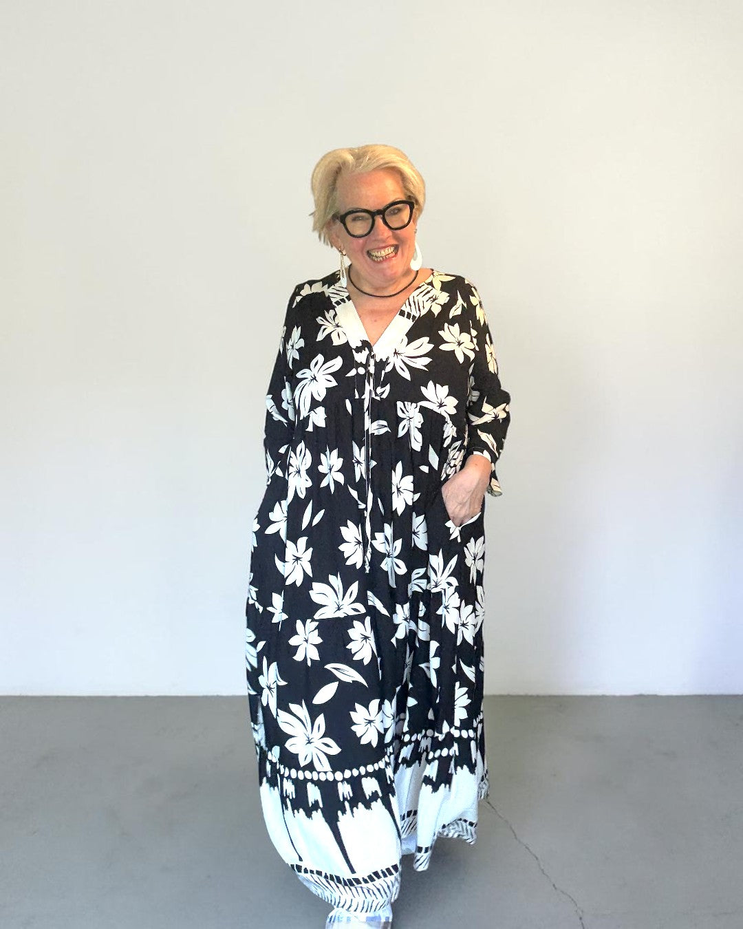 BOHO BELLA Maxi Dress – Black Soul