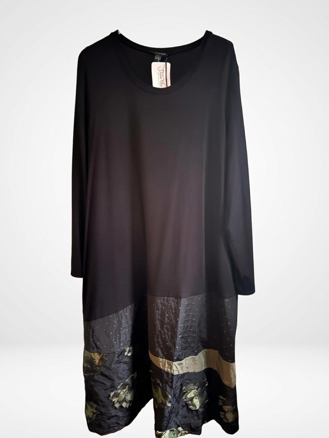 Kleid VARESE - Schwarz / Khaki