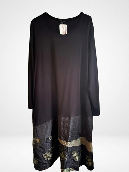 Kleid VARESE - Schwarz / Khaki