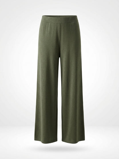 Hose MATERA - Khaki in Strickoptik