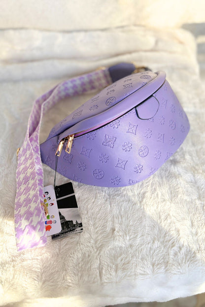 Crossbody-Bag „Lila & Creme“